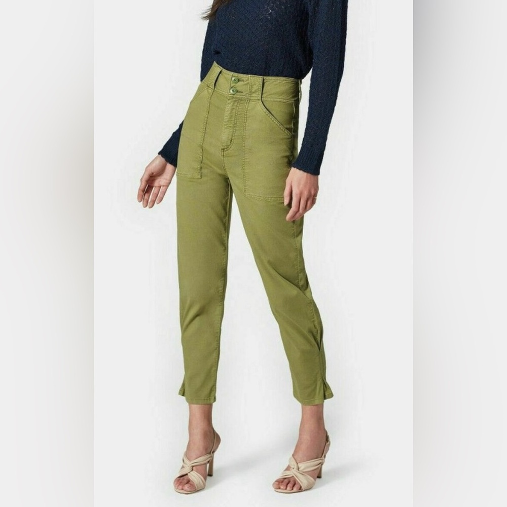 Joie “Mirenda” High Waist Cropped Cargo Pant